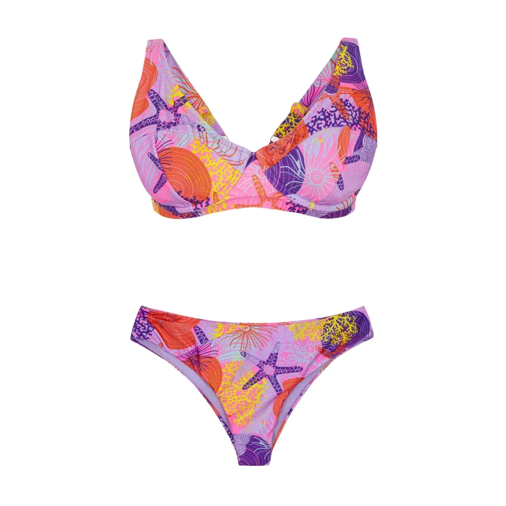 Me-Fui Seashell Beugel Bikini Set Multicolor Dames