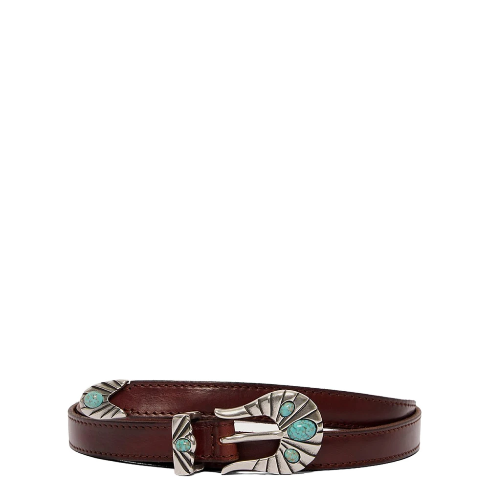 Orciani Kvinno Brun Accessoarer Dam, 85 Cm, Läder, Western Bull Soft Bälte