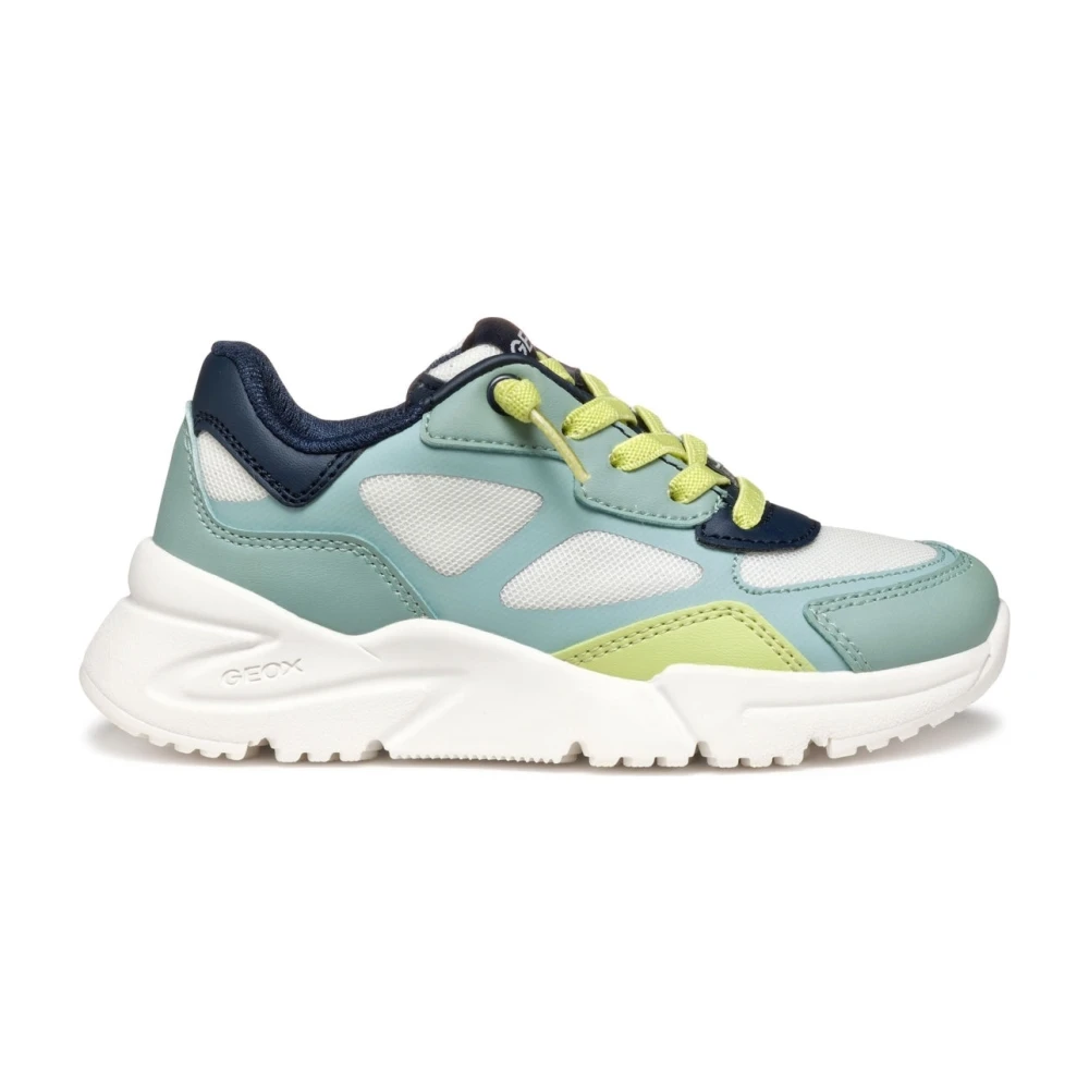 Geox Boys Multicolor White Kids Trainers - Kids Sneakers - 33 Eu - Kids