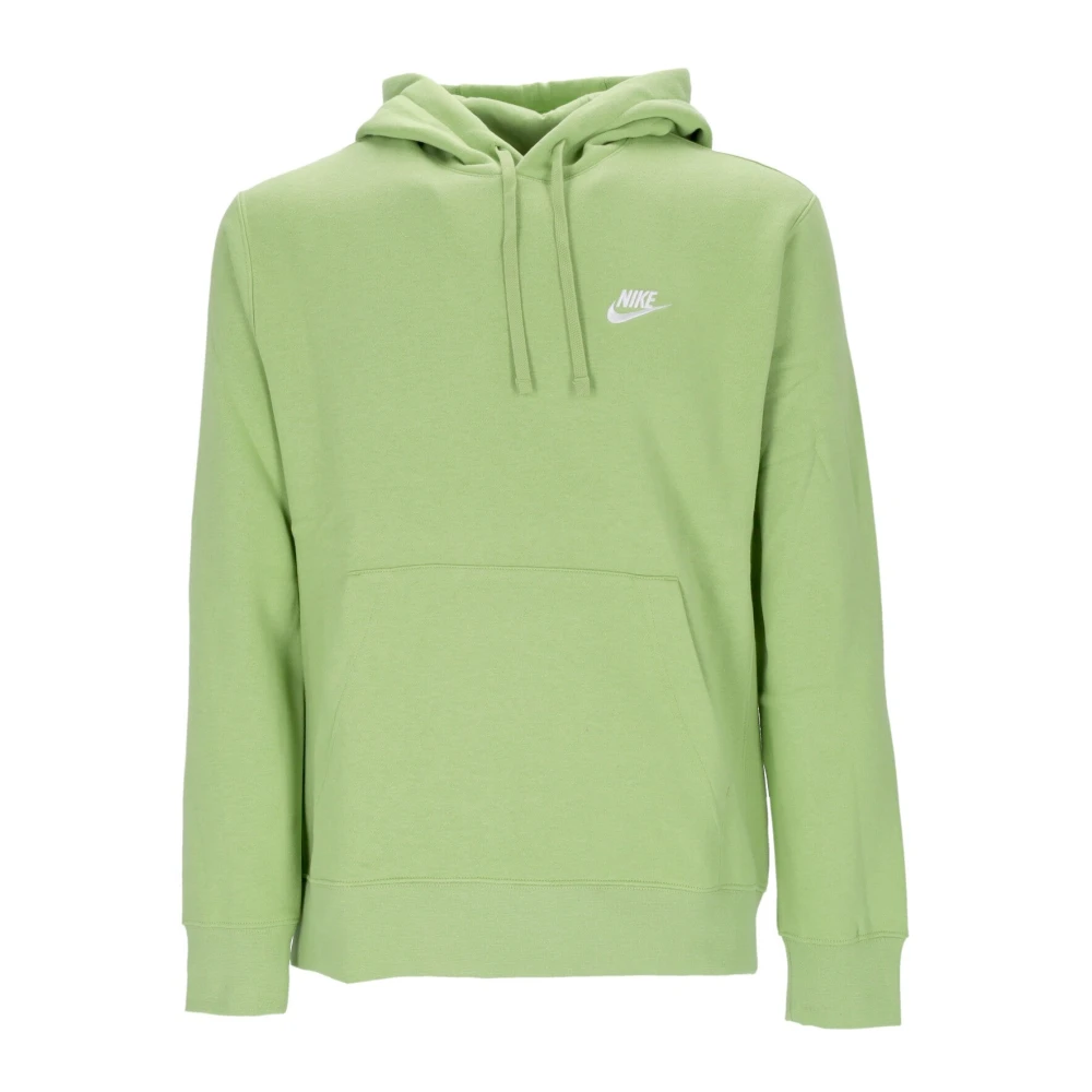Nike Groene Fleece Hoodie Sweatshirt met lange mouwen Green Heren