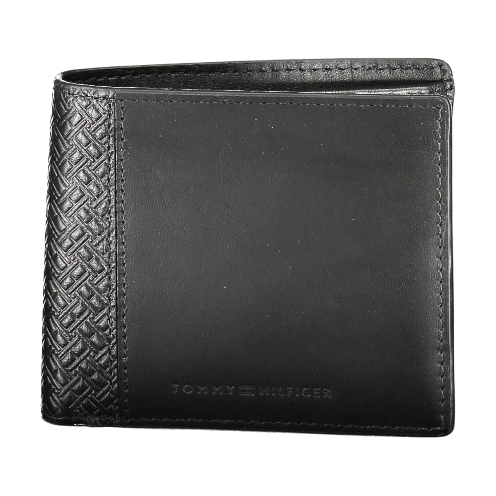 Tommy Hilfiger Men's Black Leather Wallet