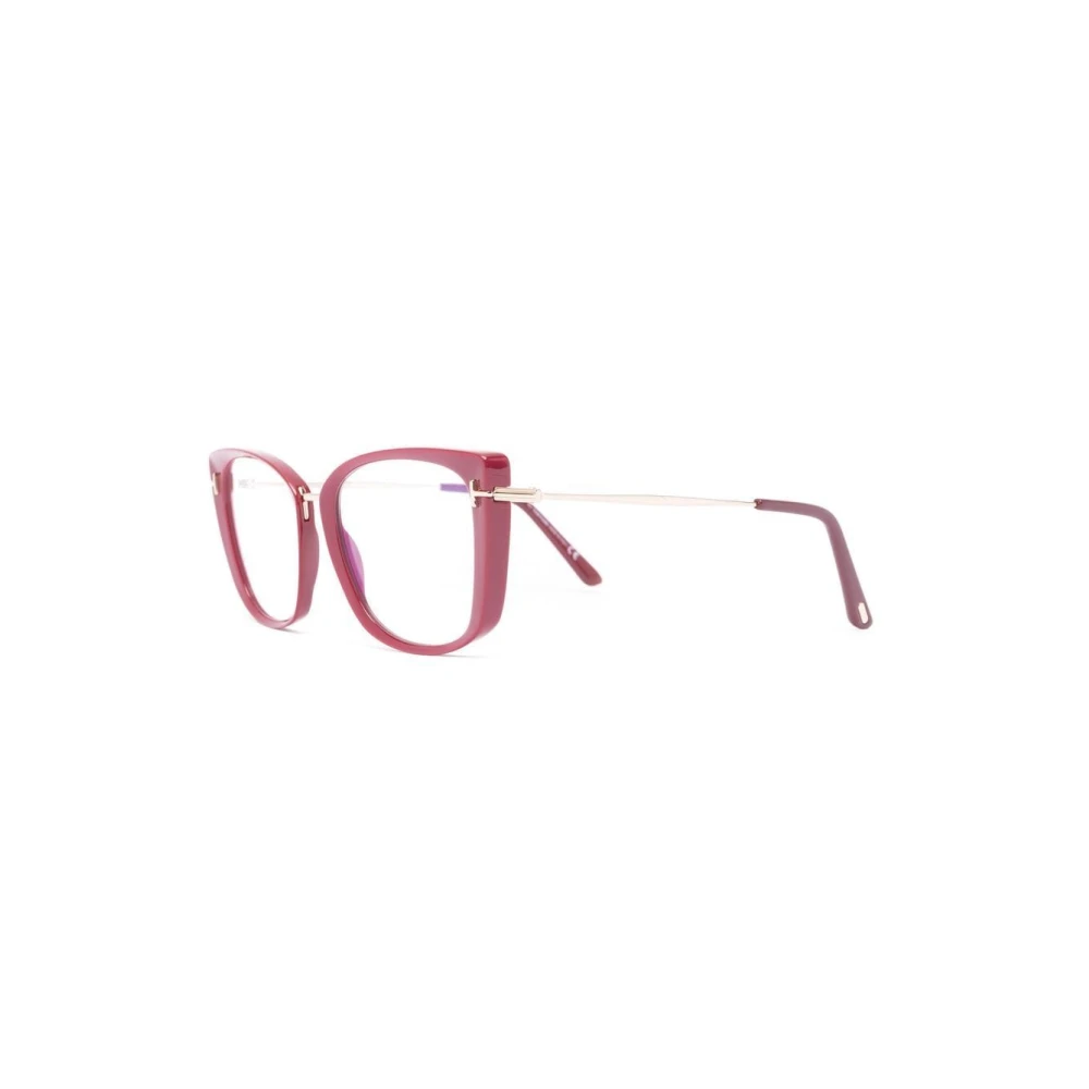 Tom Ford Ft5816B 074 Optical Frame Röd Dam