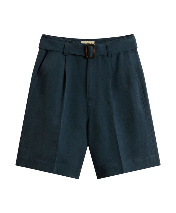 short-bleu-en-lin