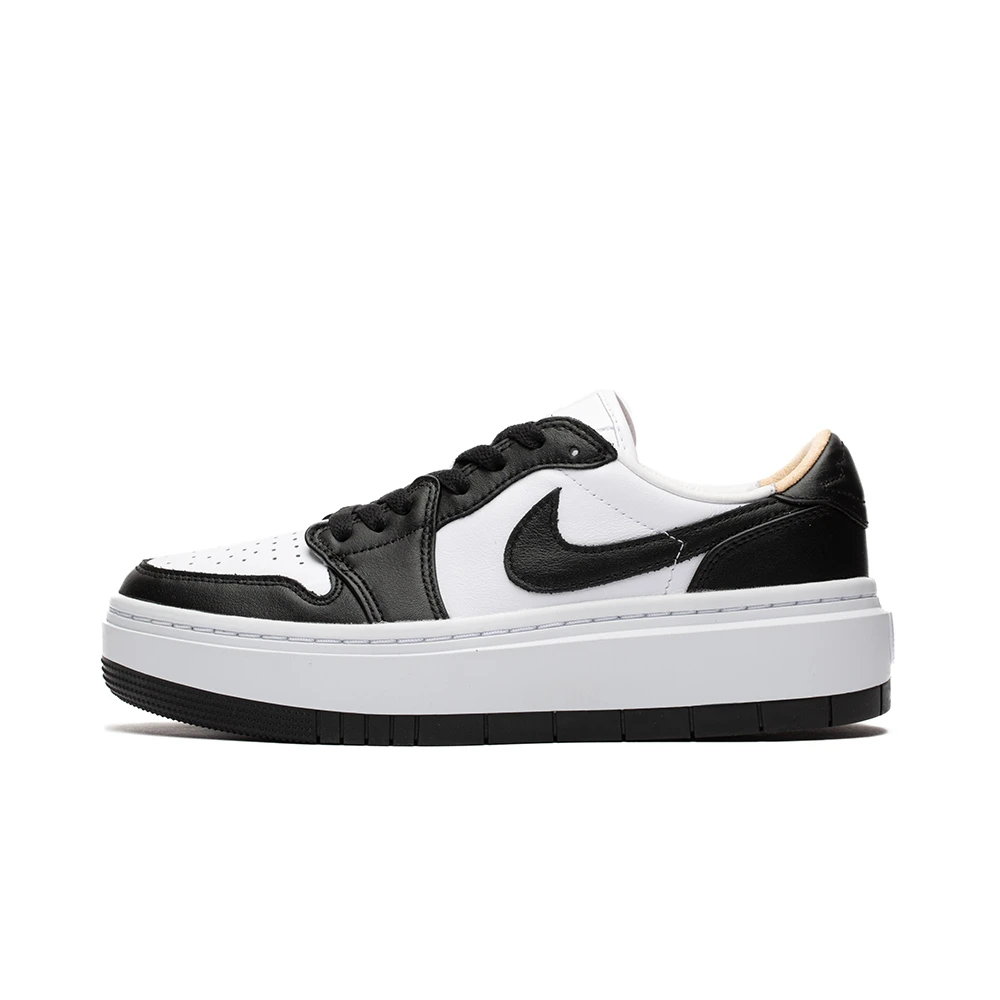 Jordan Black Trainers, Female, 7 Uk, Elevate Low White Trainers