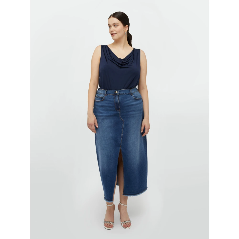 Fiorella Rubino Denim-Rock Comfort Fit Waterbesparing Blue Dames