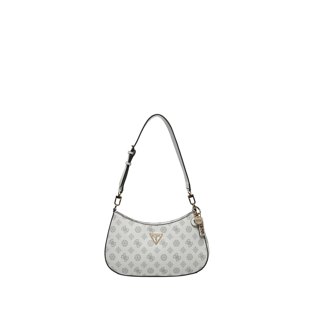Guess Shopper Bag met Gouden Details White Dames