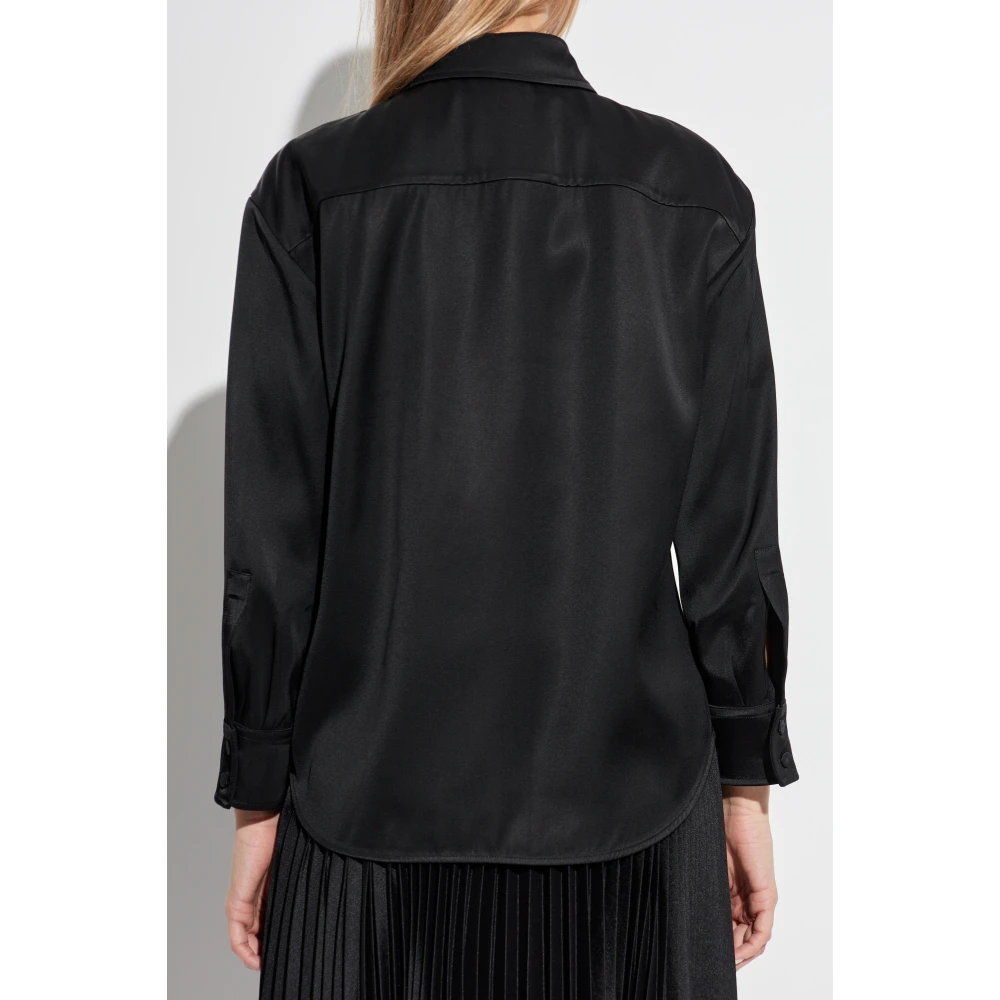 Jil Sander Klassiek overhemd Black Dames