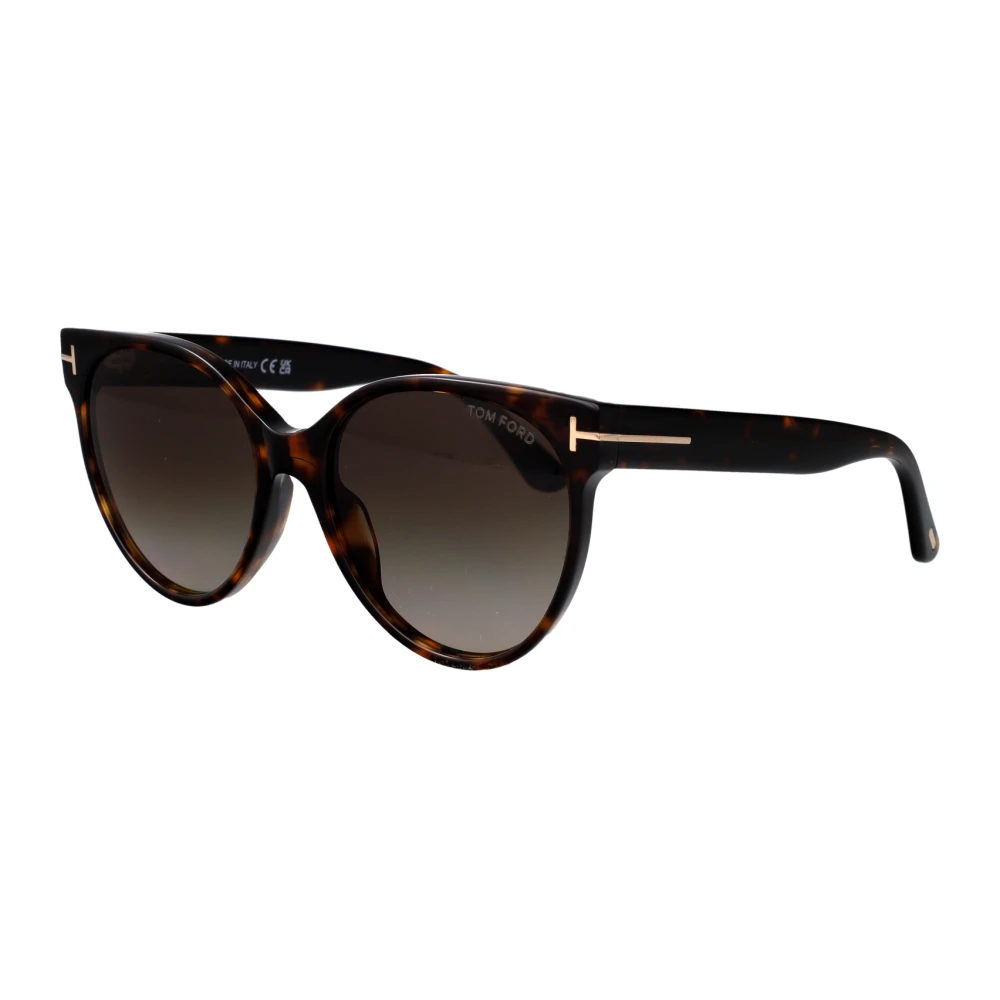 Tom Ford Brown Sunglasses, Female, 56 Mm, Tallulah-02 Sunglasses