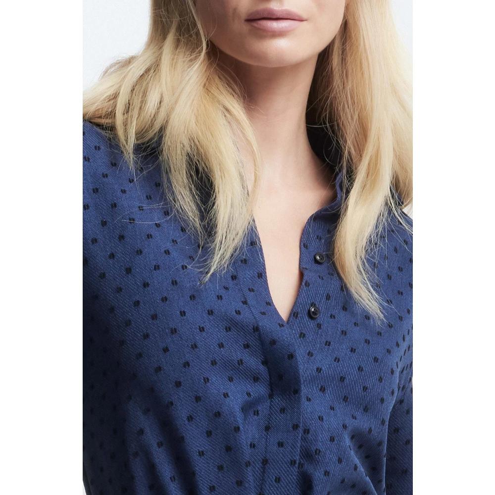 Kocca Polkadot jurk met bijpassende riem Multicolor Dames