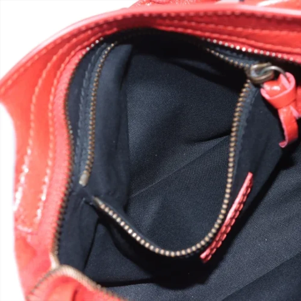 Balenciaga Vintage Pre-owned Leather handbags Red Dames