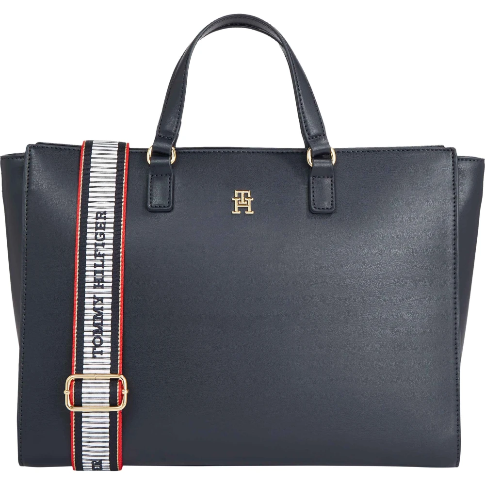Tommy Hilfiger Frisse Shopper Tas Blue Dames