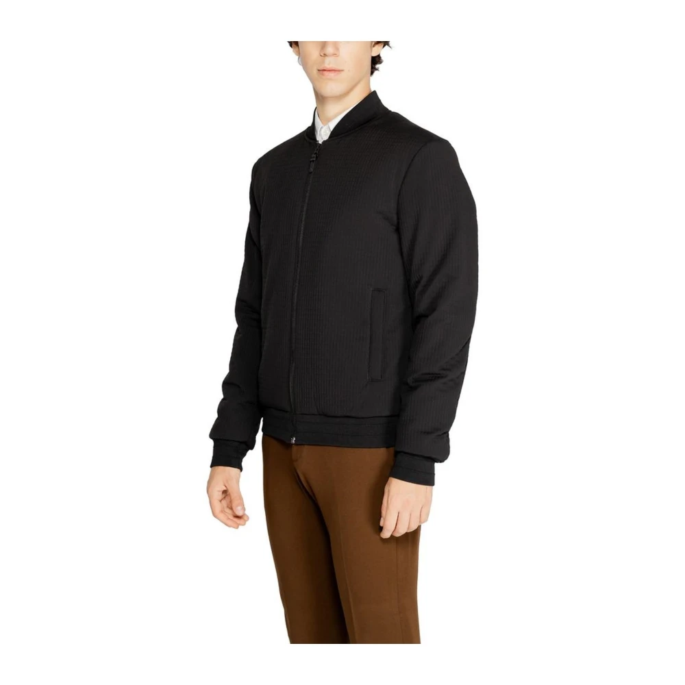 Antony Morato Klassieke Zwarte Polyesterjas voor Mannen Black Heren