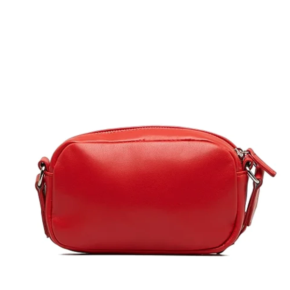 Stella McCartney Pre-owned Leather shoulder-bags Red Dames