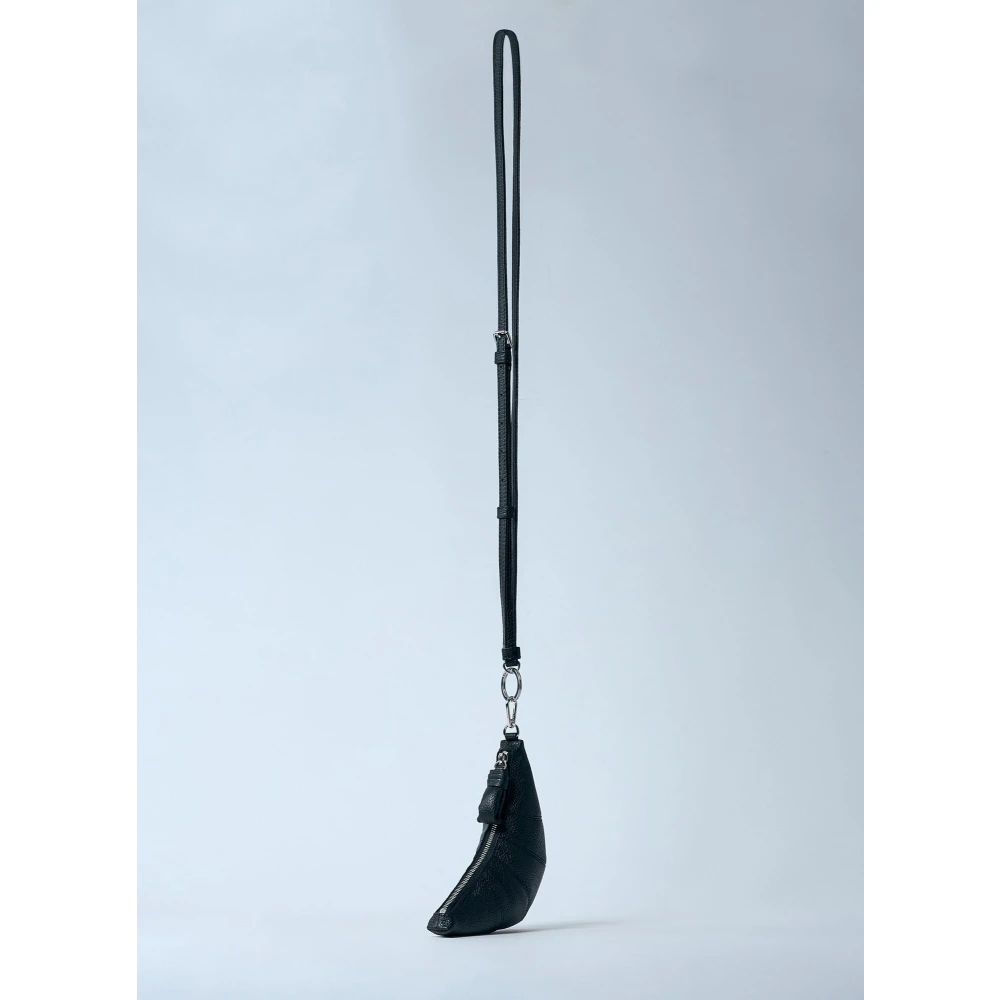 Lemaire Munt Pouch Crossbody Tas Black Dames