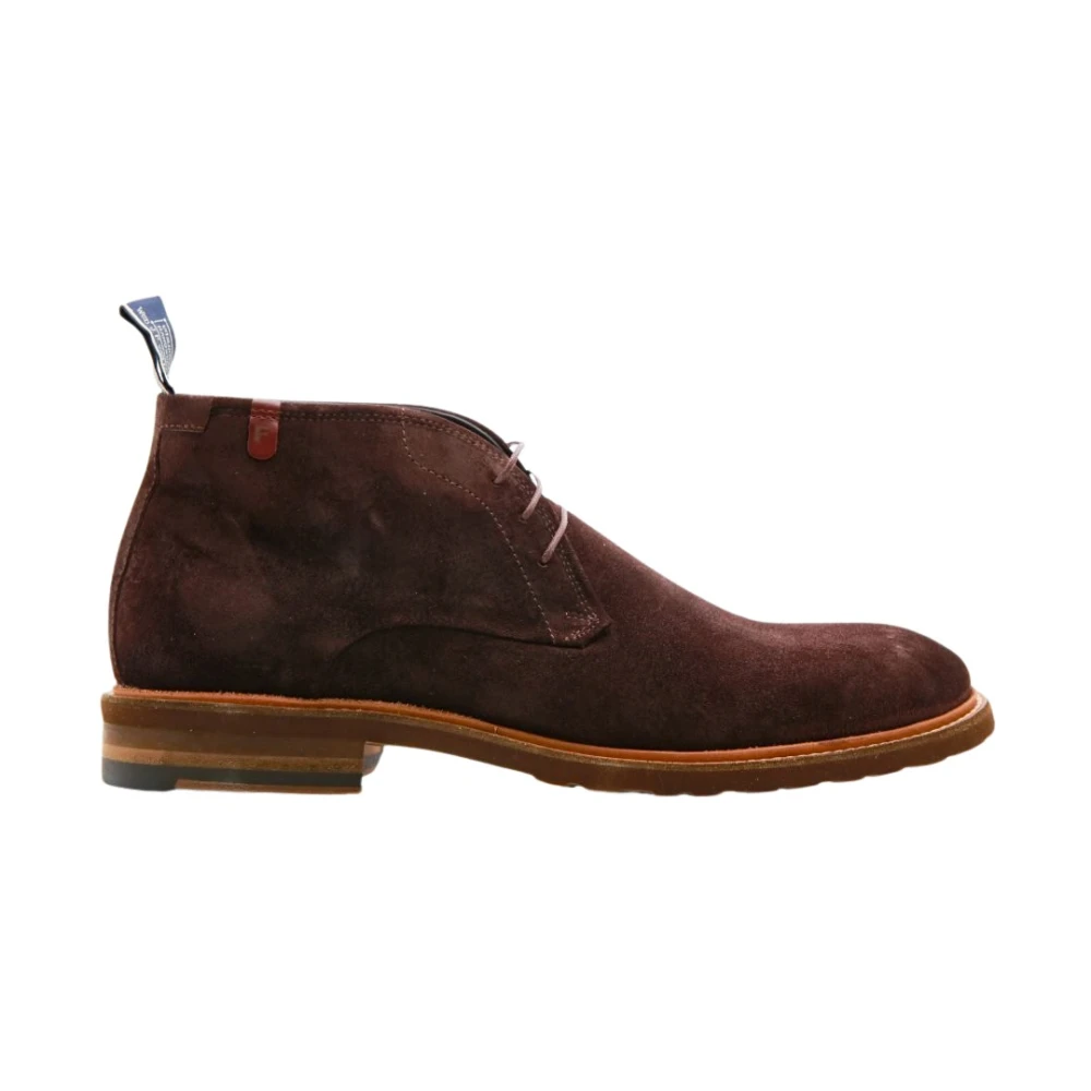 Van Bommel Klassisk Vinter Derby Boot Brown, Herr