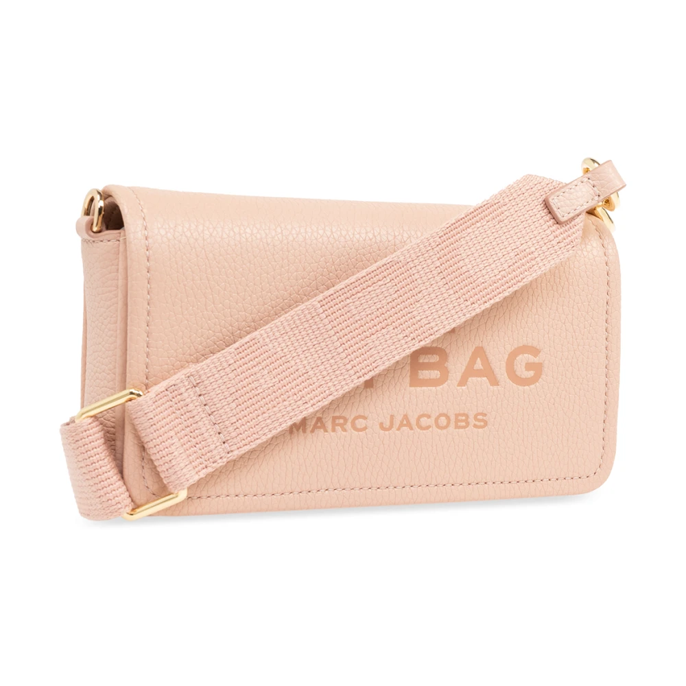Marc Jacobs The Mini Bag leren schoudertas Pink Dames