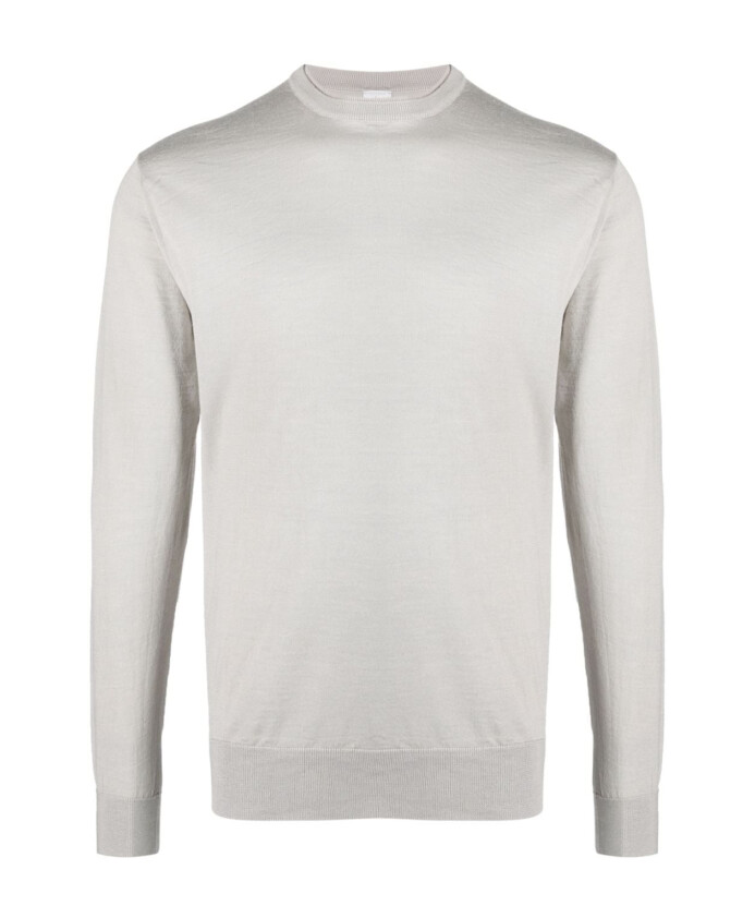 beige-zijde-wol-casual-sweater