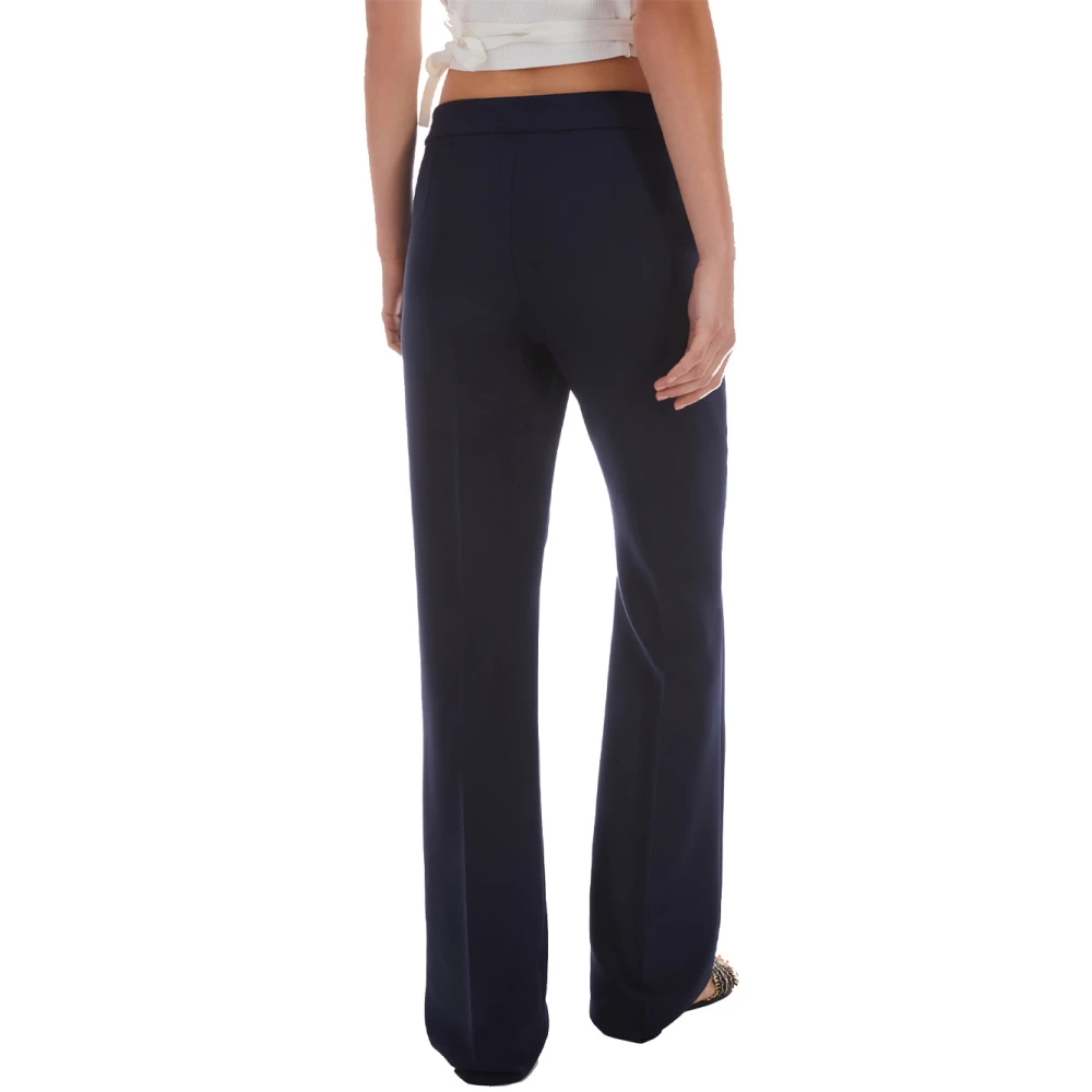Pennyblack Rekbare polyesterbroek met zachte snit Black Dames