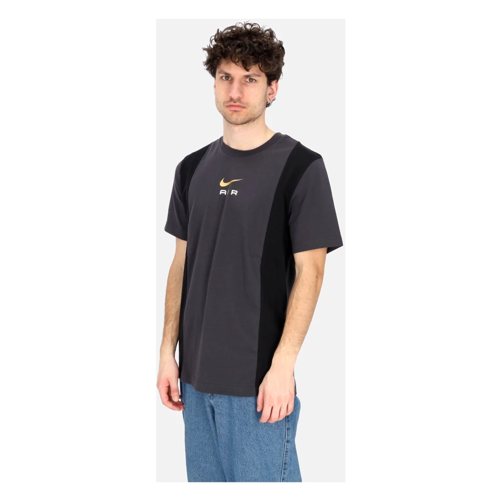 Nike Sportswear Air Top Crew Neck T-shirt Black Heren