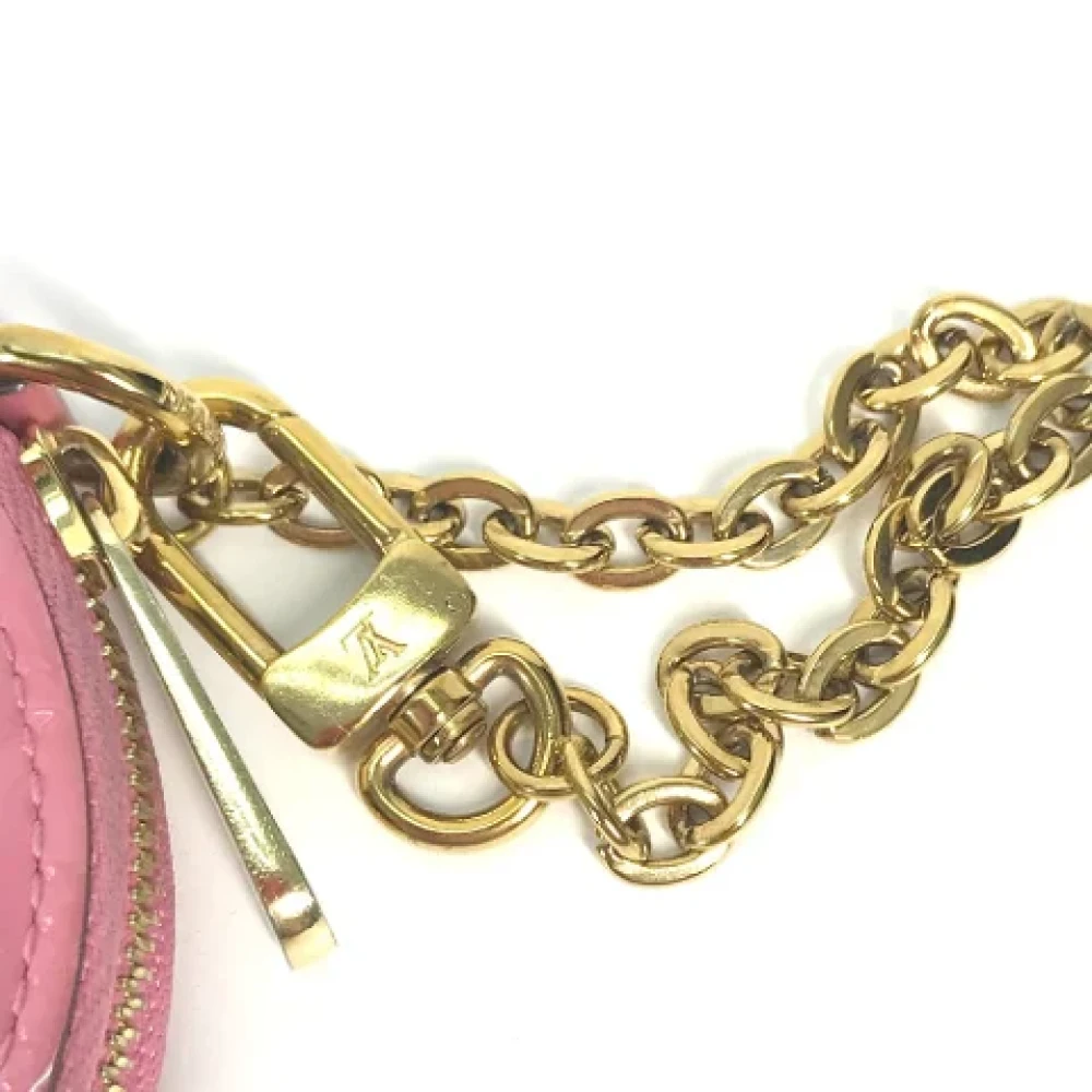 Louis Vuitton Vintage Pre-owned Fabric wallets Pink Dames