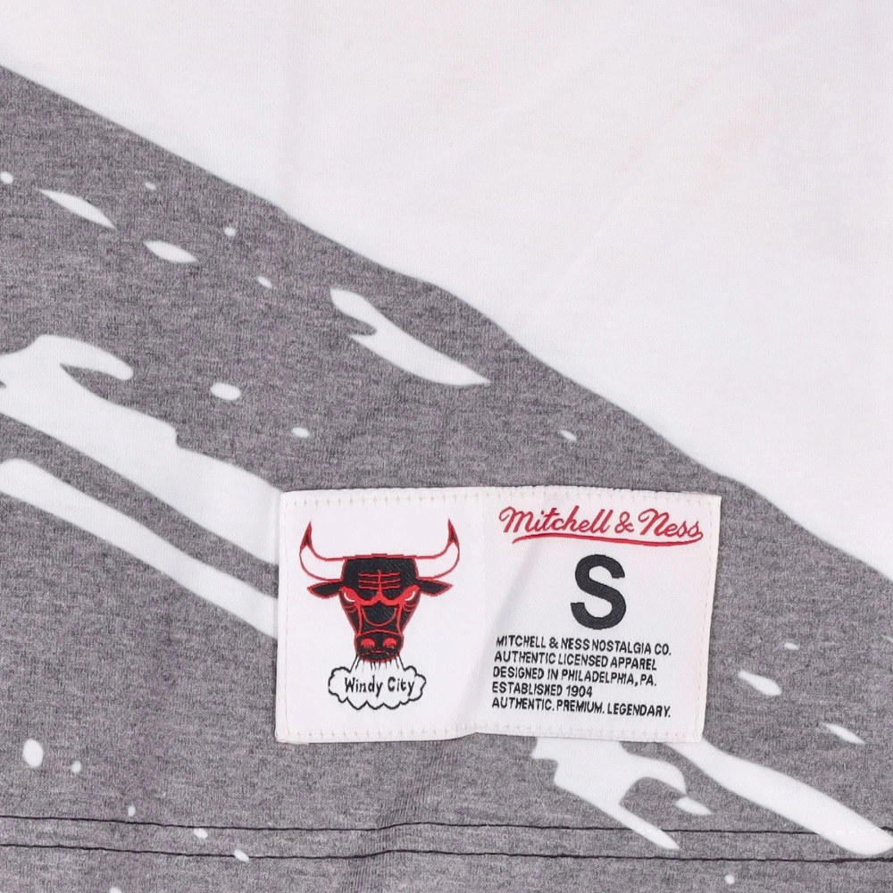 Mitchell & Ness Chicago Bulls Paintbrush Tee Multicolor Heren