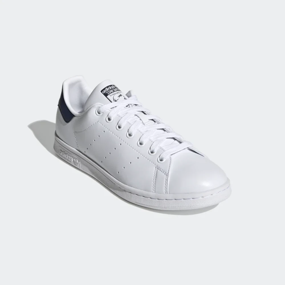 Adidas Originals Tidlösa vita och gröna Stan Smith sneakers White, Herr