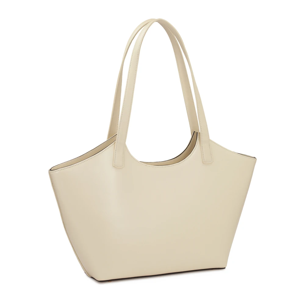 Kazar Grote schoudertas met stijve constructie Beige Dames