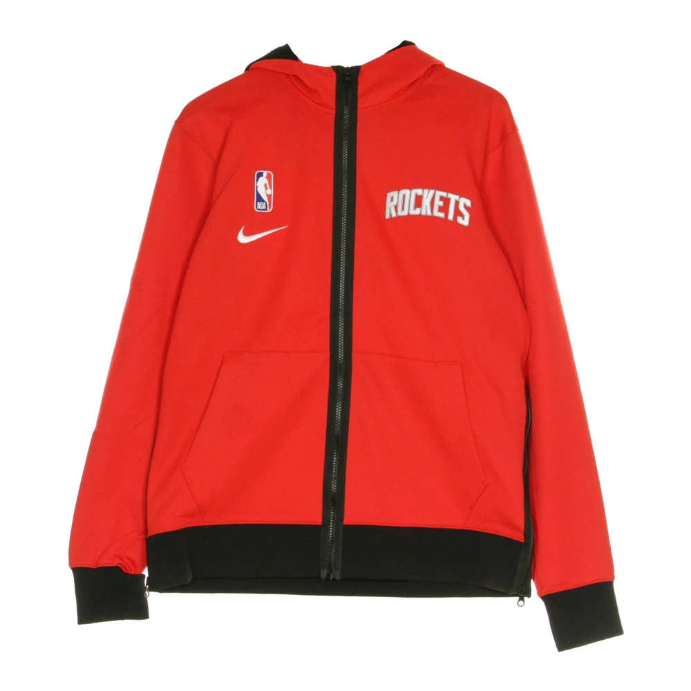 Nike Flex Showtime Lichtgewicht Zip Hoodie Rood Zwart Wit Red Heren