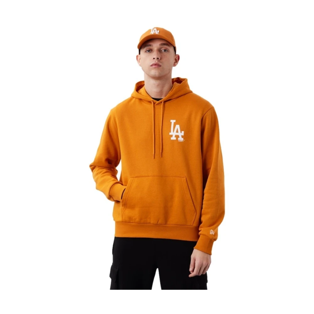 New era Oranje Yankees League Essential Hoody Orange Heren