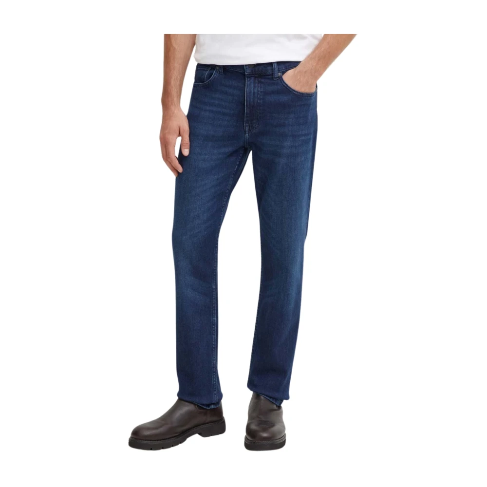 Hugo Boss Klassieke Denim Jeans Blue Heren