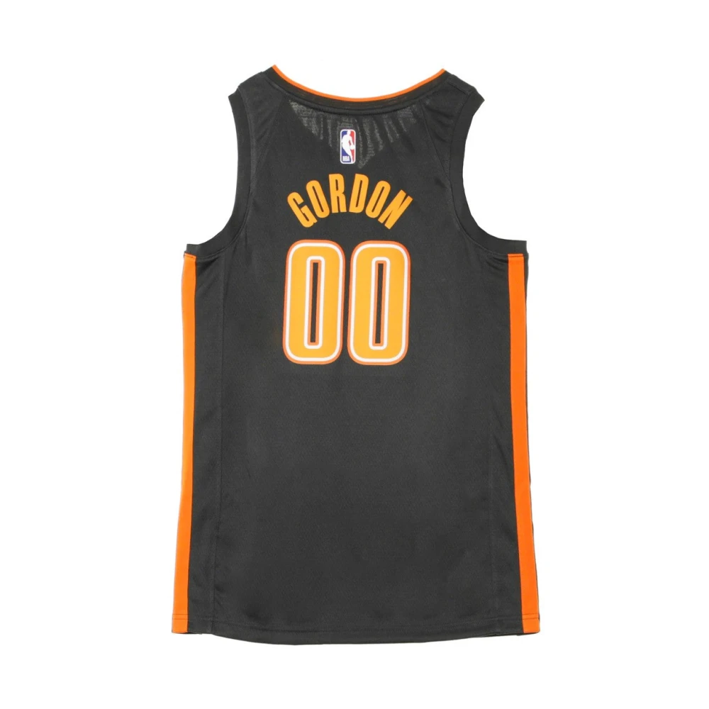 Nike City Edition Basketbal Tanktop Black Heren