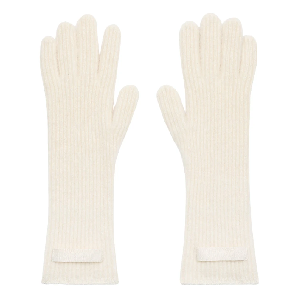 Jacquemus Beige Gloves, Female, One Size, Gros Grain Gloves