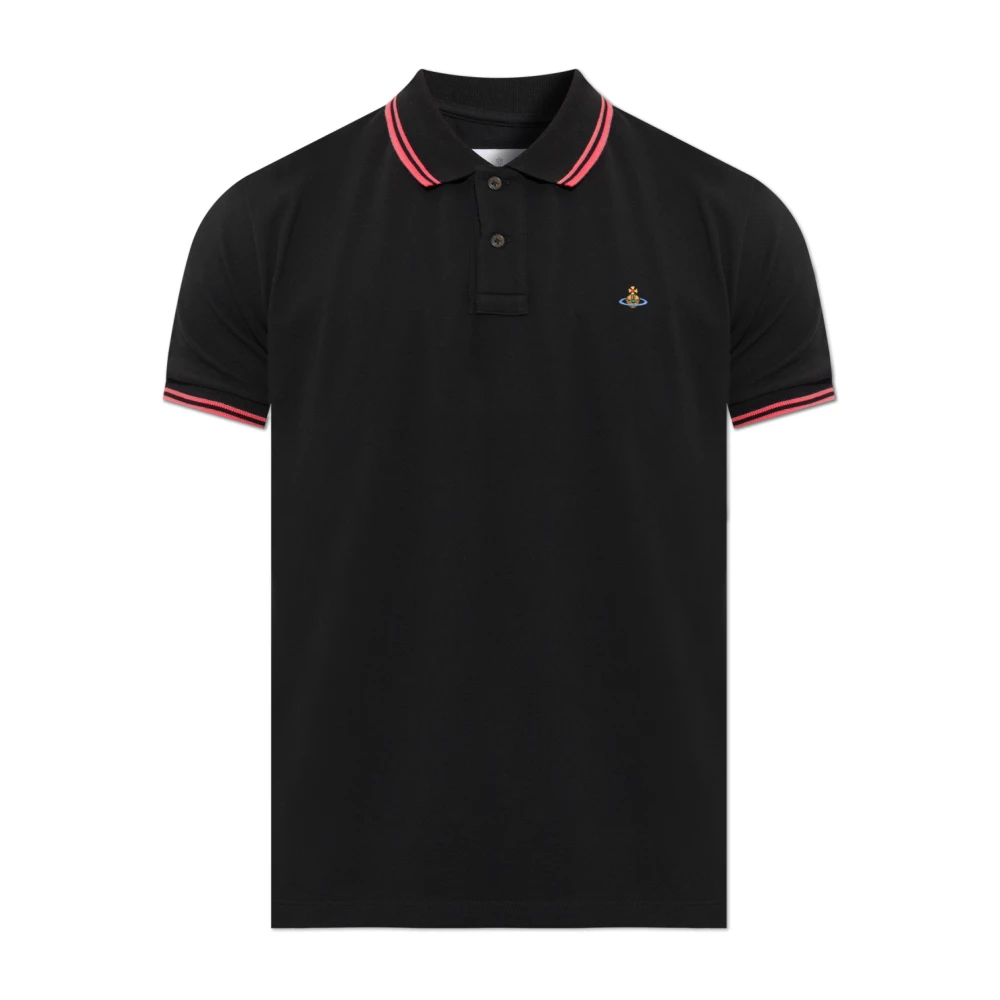 Vivienne Westwood Polo Clásico Tops Hombre Azul L