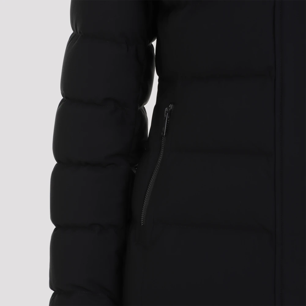 Moose Knuckles Zwarte Damesjas Aw24 Black Dames