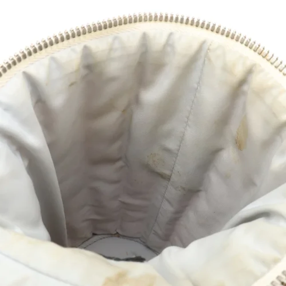 Chanel Vintage Pre-owned Nylon crossbody-bags White Dames