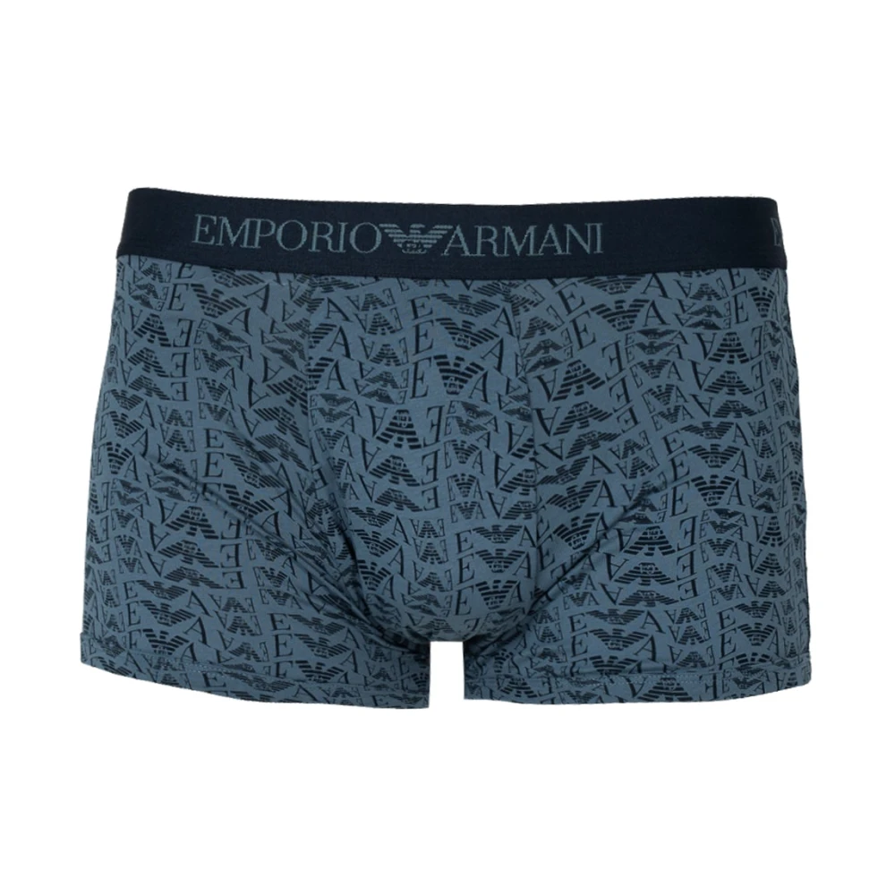 Emporio Armani Herren Blau 3Er-Pack Boxershorts Sortiment