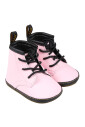 rosa-biker-boots-med-snorning-i-lader