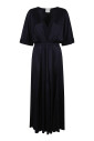 robe-bleue-en-soie-elegante-occasion