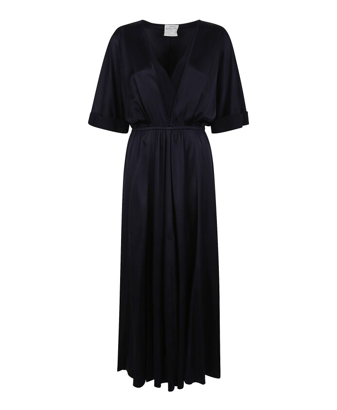 robe-bleue-en-soie-elegante-occasion