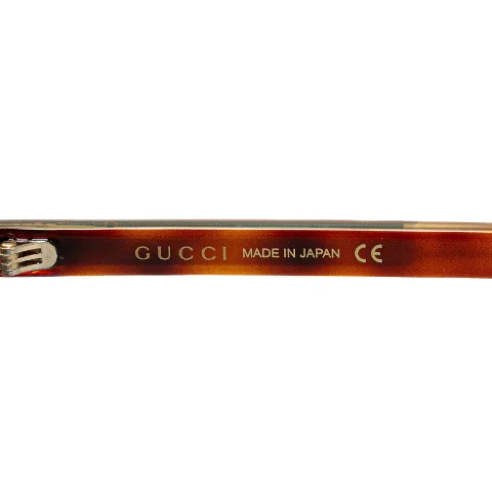 Gucci Vintage Pre-owned Glass sunglasses Brown Dames