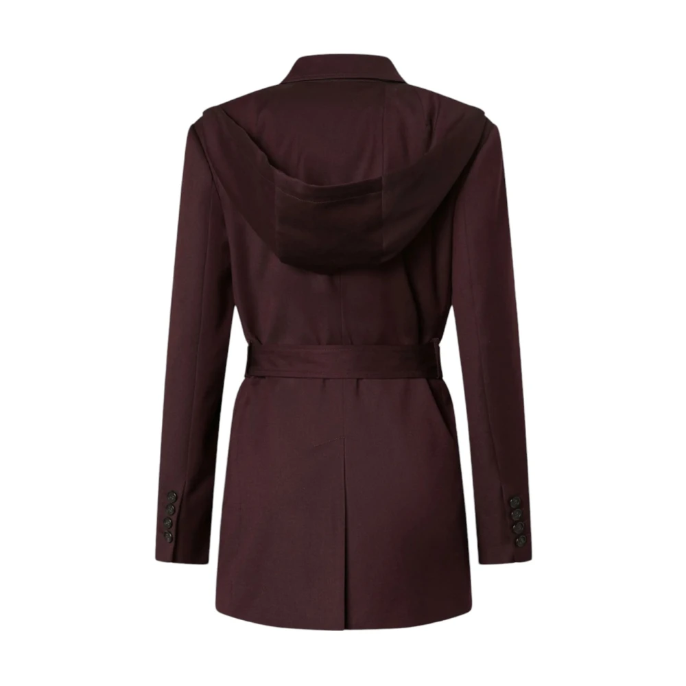 pinko Stijlvolle Jas voor Vrouwen Red Dames