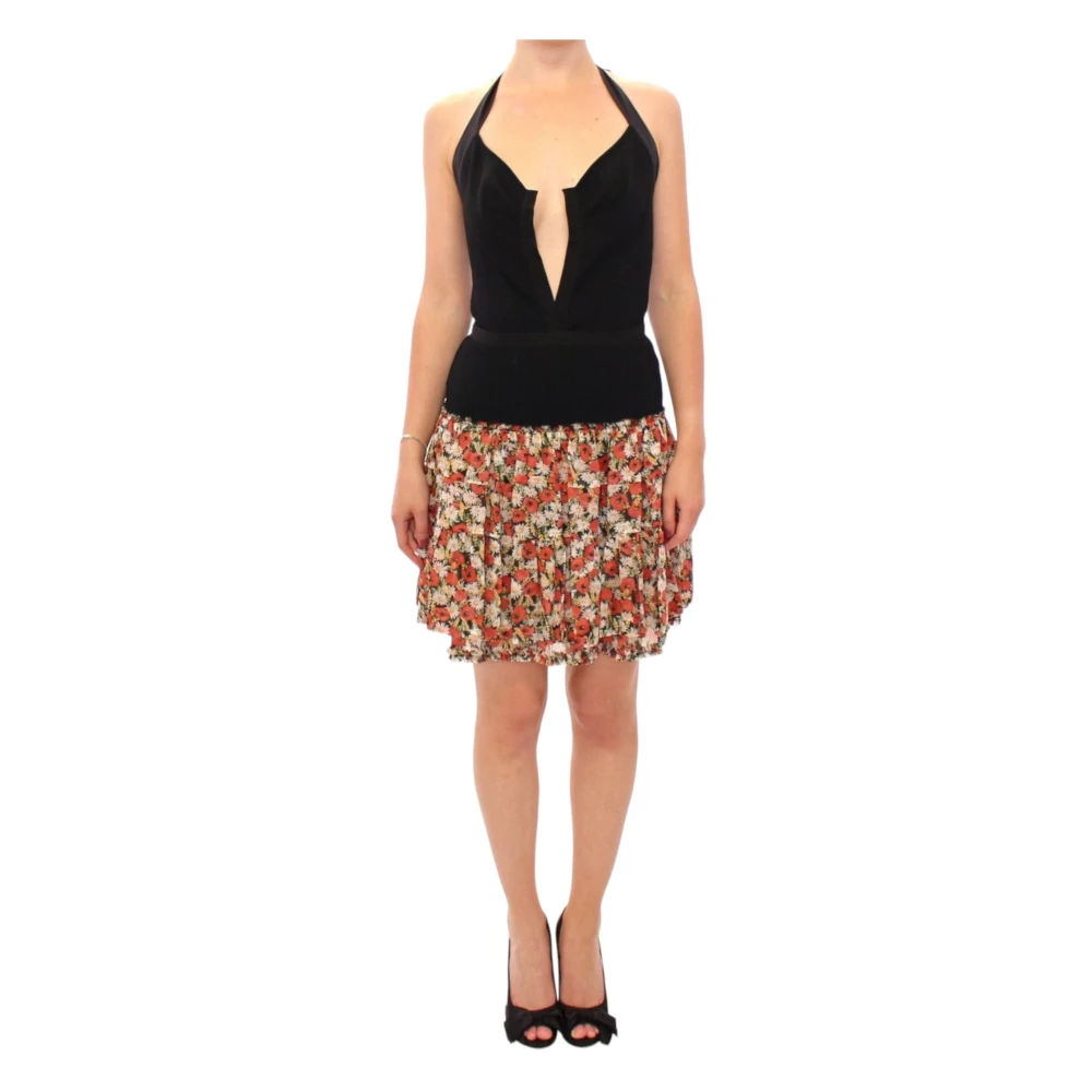 Dolce & Gabbana Women's Multicolor Gorgeous Bubble Halterneck Dress - Short Dresses - S - Dresses