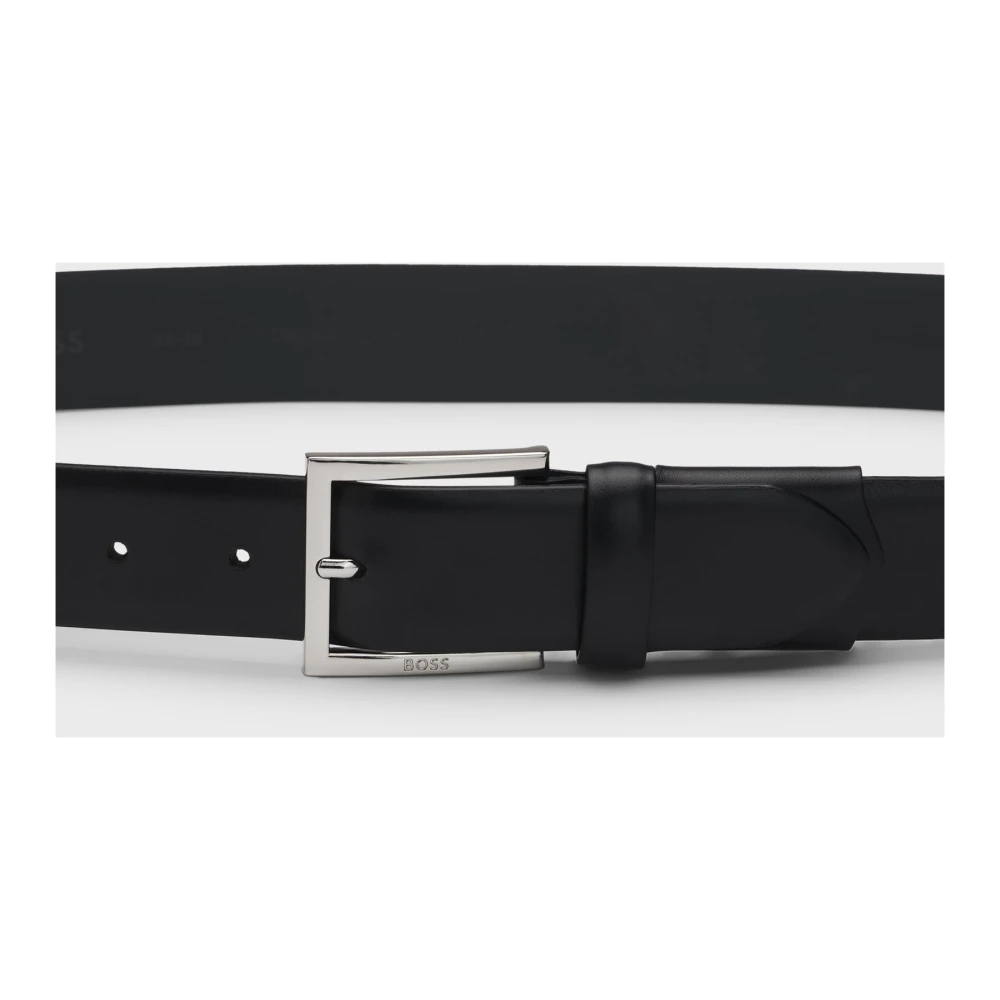 Hugo Boss Stijlvolle Riem voor Mannen Black Heren