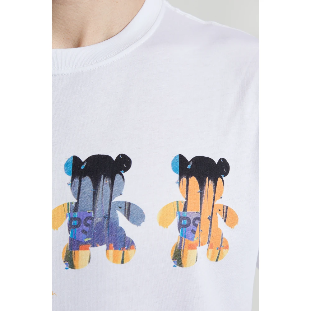 PS By Paul Smith T-shirt met print White Heren