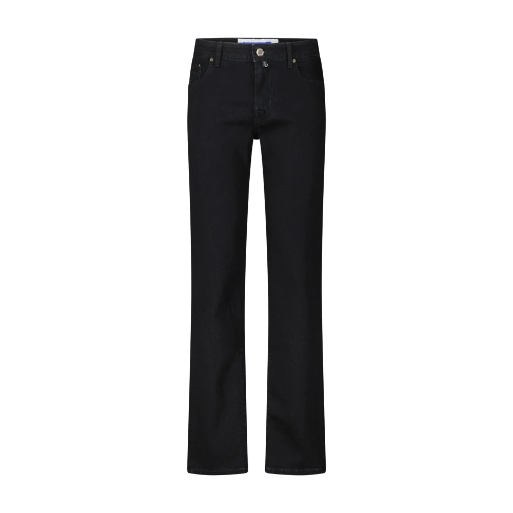 Jacob Cohën Slim Fit Five-Pocket Jeans met Rits Black Heren