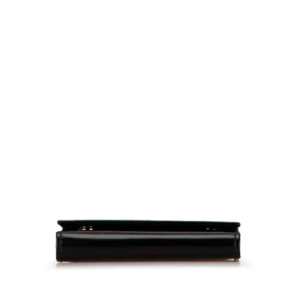 Prada Vintage Pre-owned Leather key-holders Black Dames