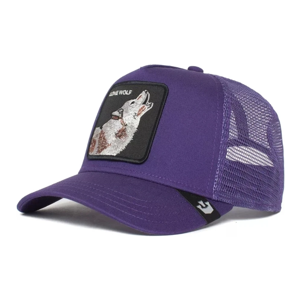 Goorin Bros Eenzame Wolf Trucker Pet Paars Purple Heren