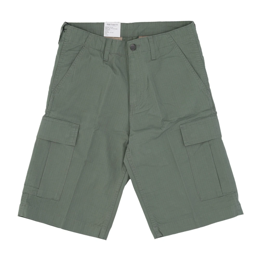 Carhartt Wip Cargo Short Pants Park Rinsed Green, Herr