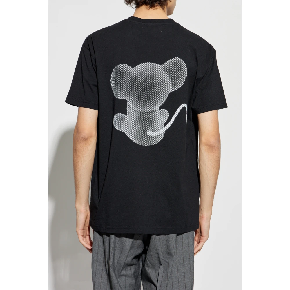 Vivienne Westwood T-shirt met logo Black Heren