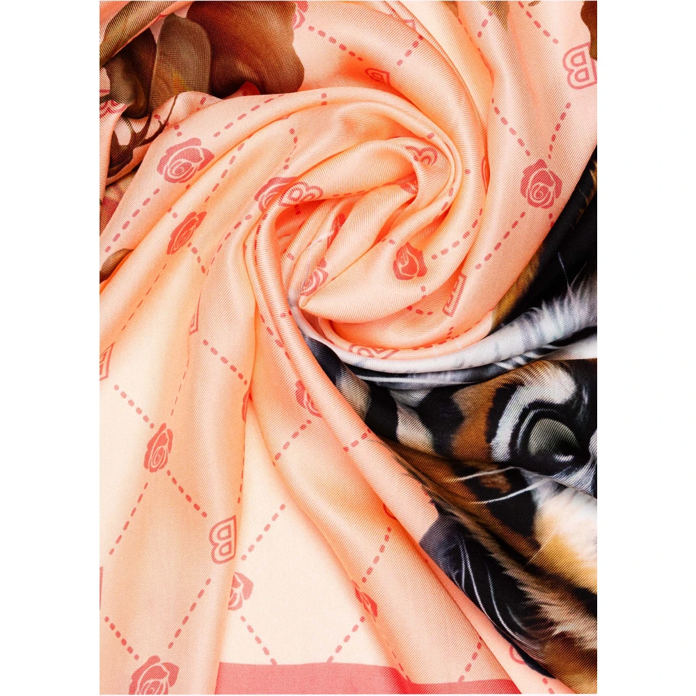 Blugirl Roze Sjaals Collectie Multicolor Dames
